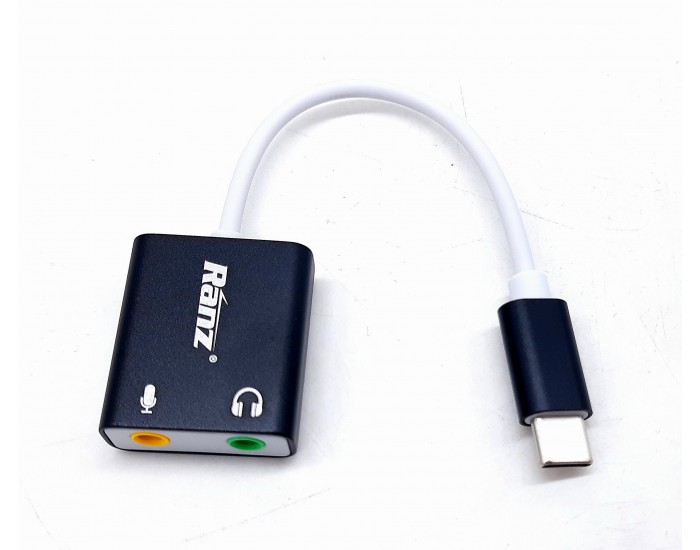Ranz USB to Sound 7.1 (Metal) Blaster TYPE C Elevate Your Audio